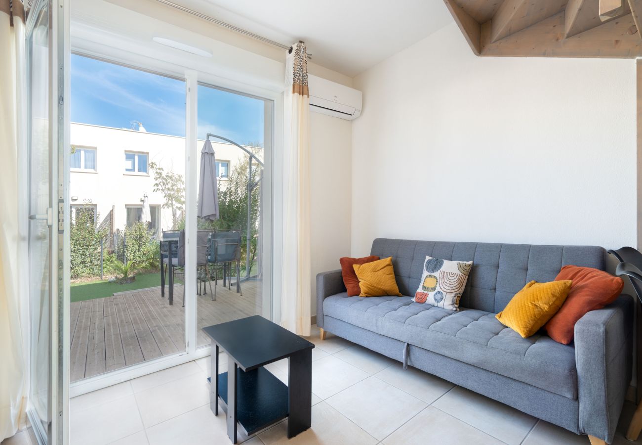 Villa à Sérignan - Villa lumineuse 6 pers, jardin, proche de la mer