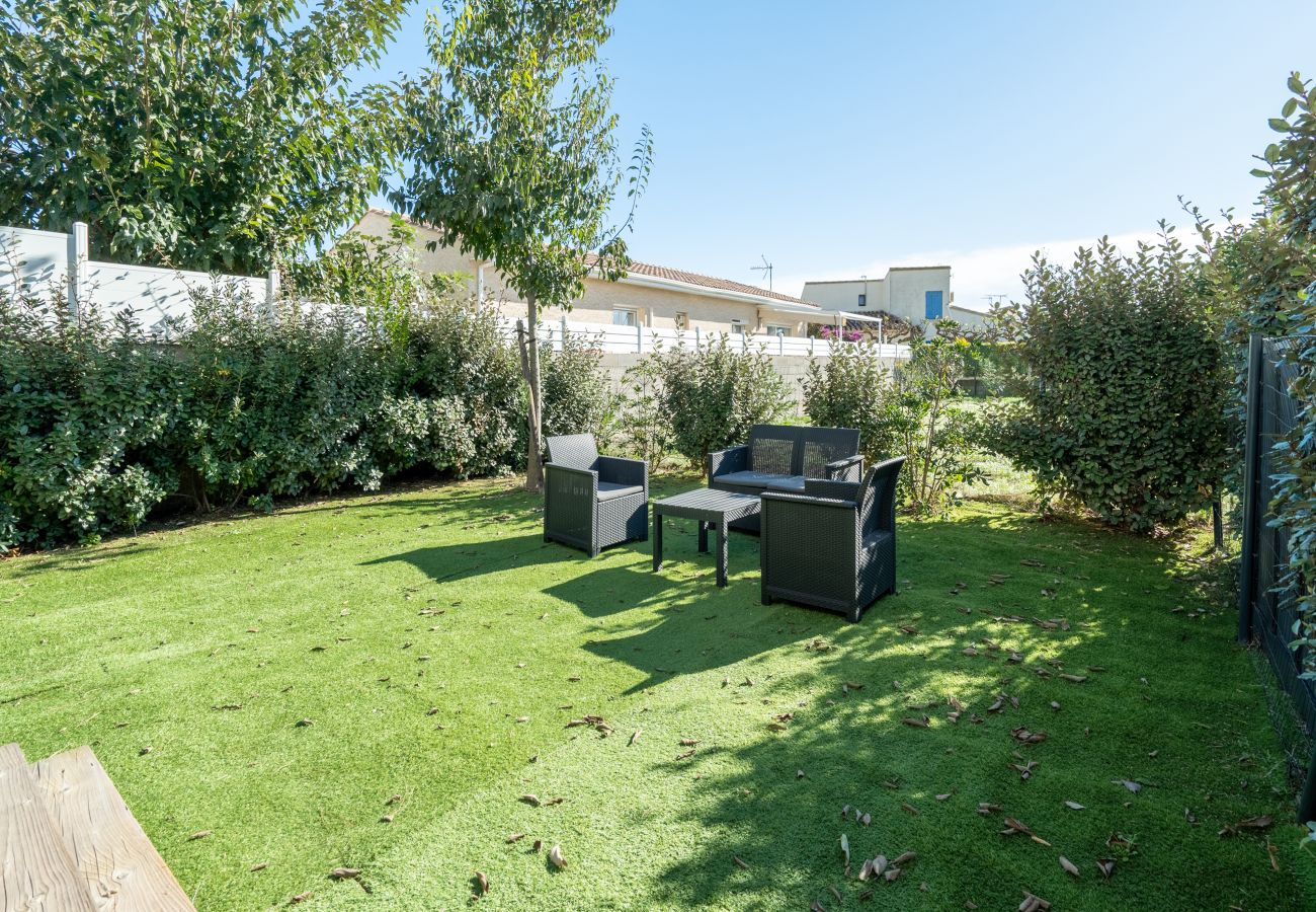 Villa à Sérignan - Villa lumineuse 4 pers, jardin, proche de la mer