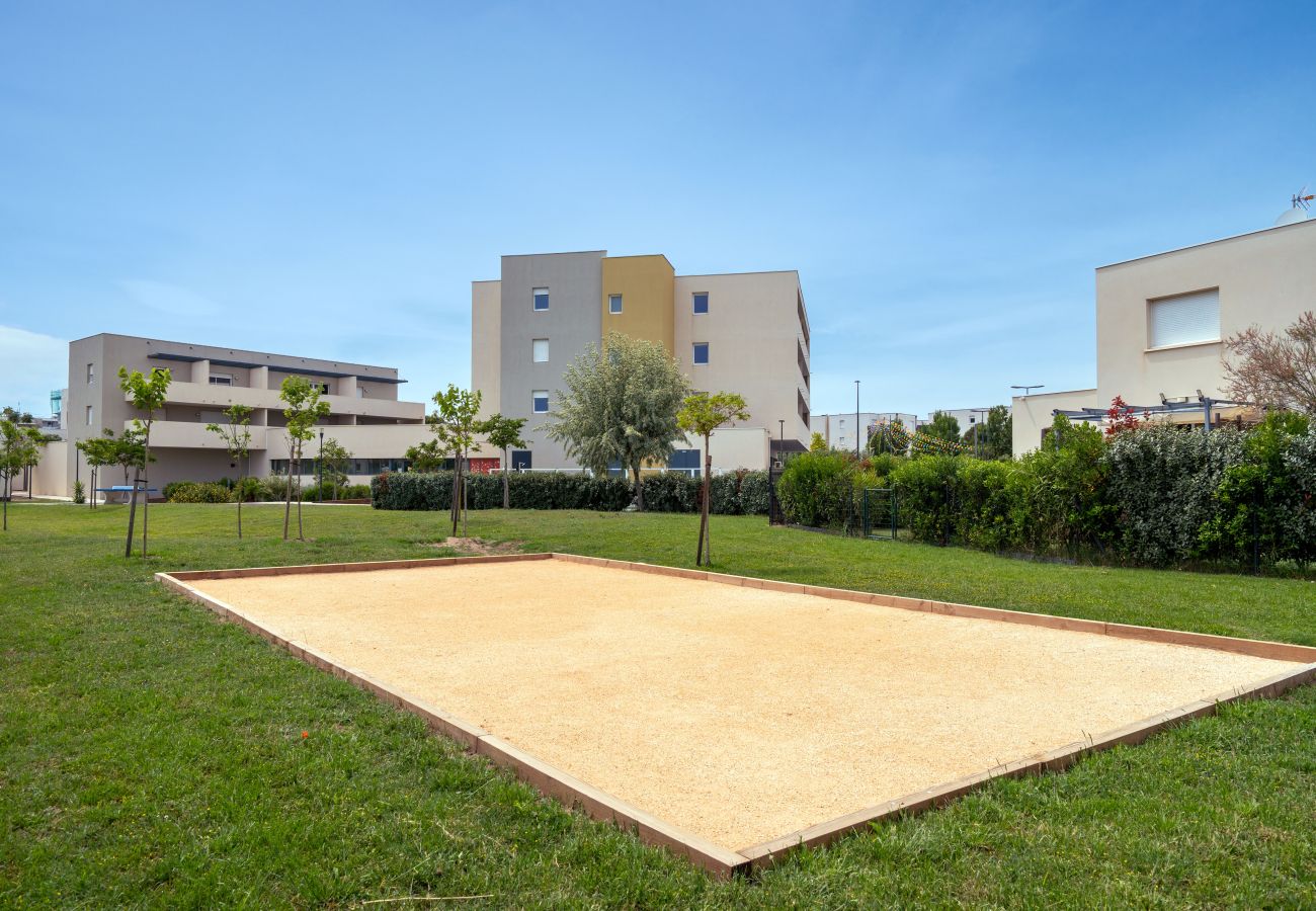 Villa à Sérignan - Villa lumineuse 4 pers, jardin, proche de la mer