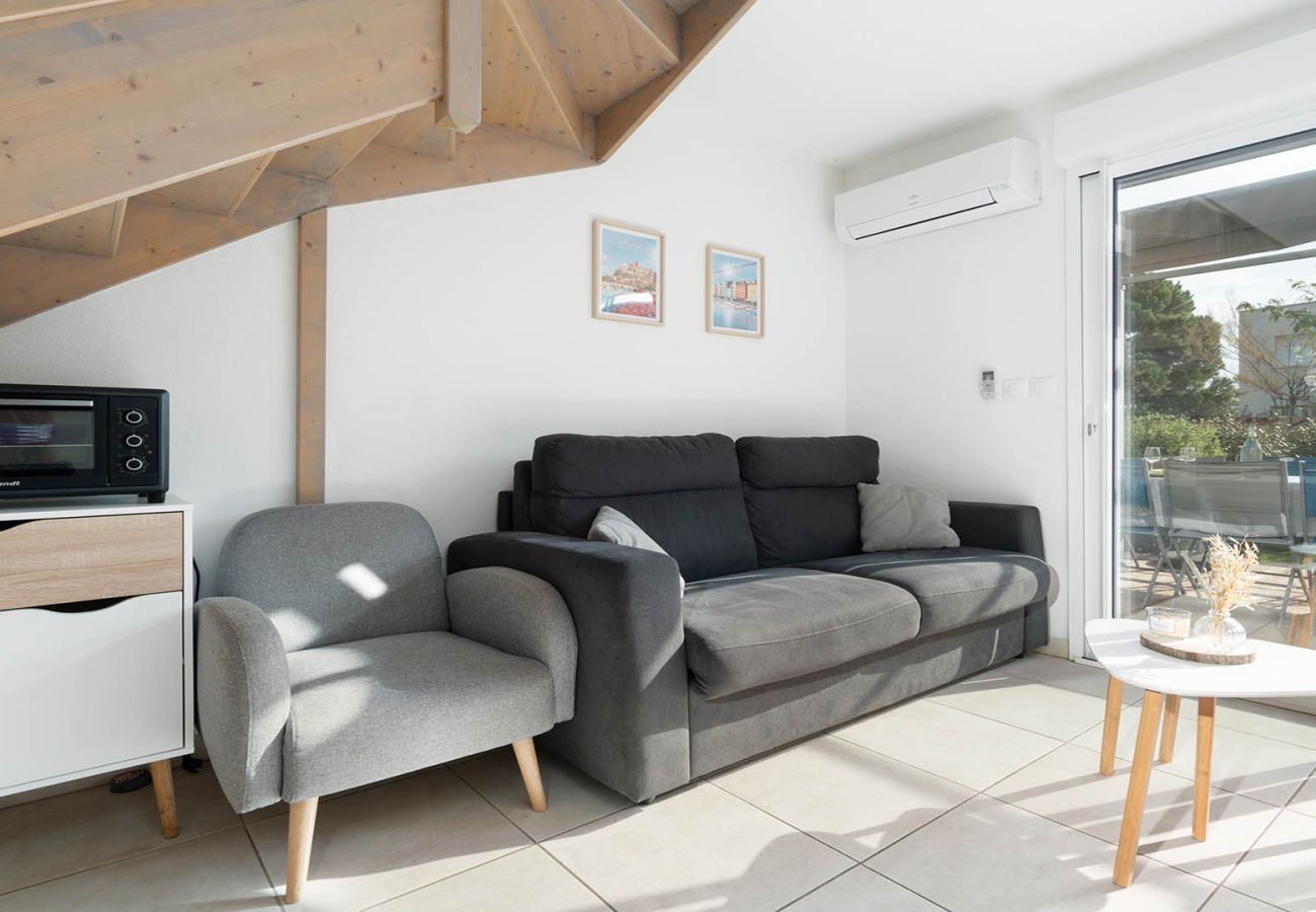 Villa à Sérignan - Villa 6 pers avec jardin et  terrasse