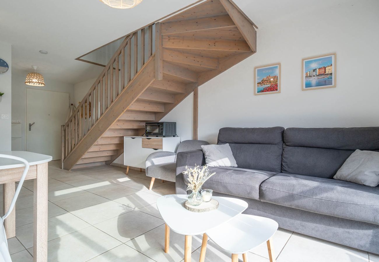 Villa à Sérignan - Villa 6 pers avec jardin et  terrasse