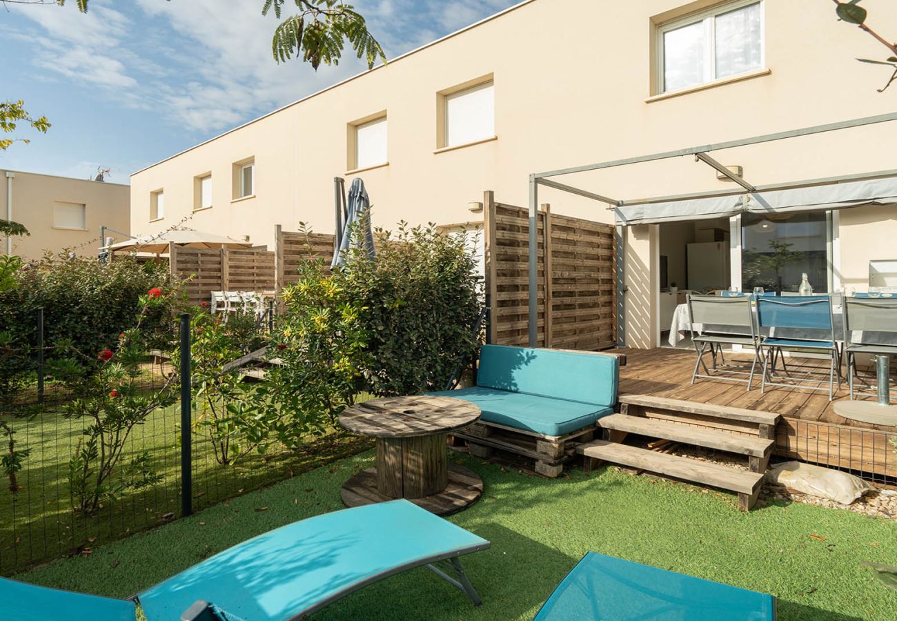 Villa à Sérignan - Villa 6 pers avec jardin et  terrasse
