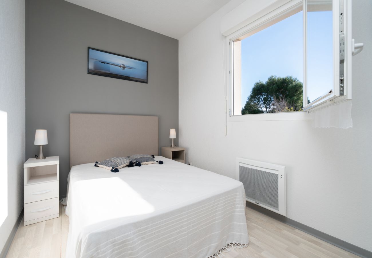 Villa à Sérignan - Villa 6 pers avec jardin dans résidence avec piscine
