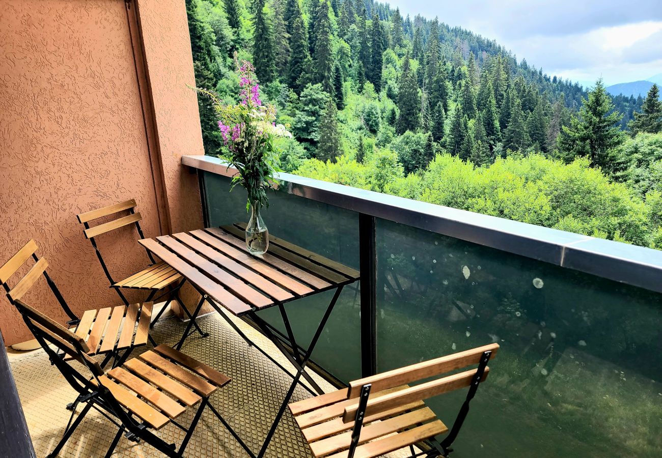 Studio à Chamrousse - Appartement lumineux 5 pers, balcon, proche des pistes