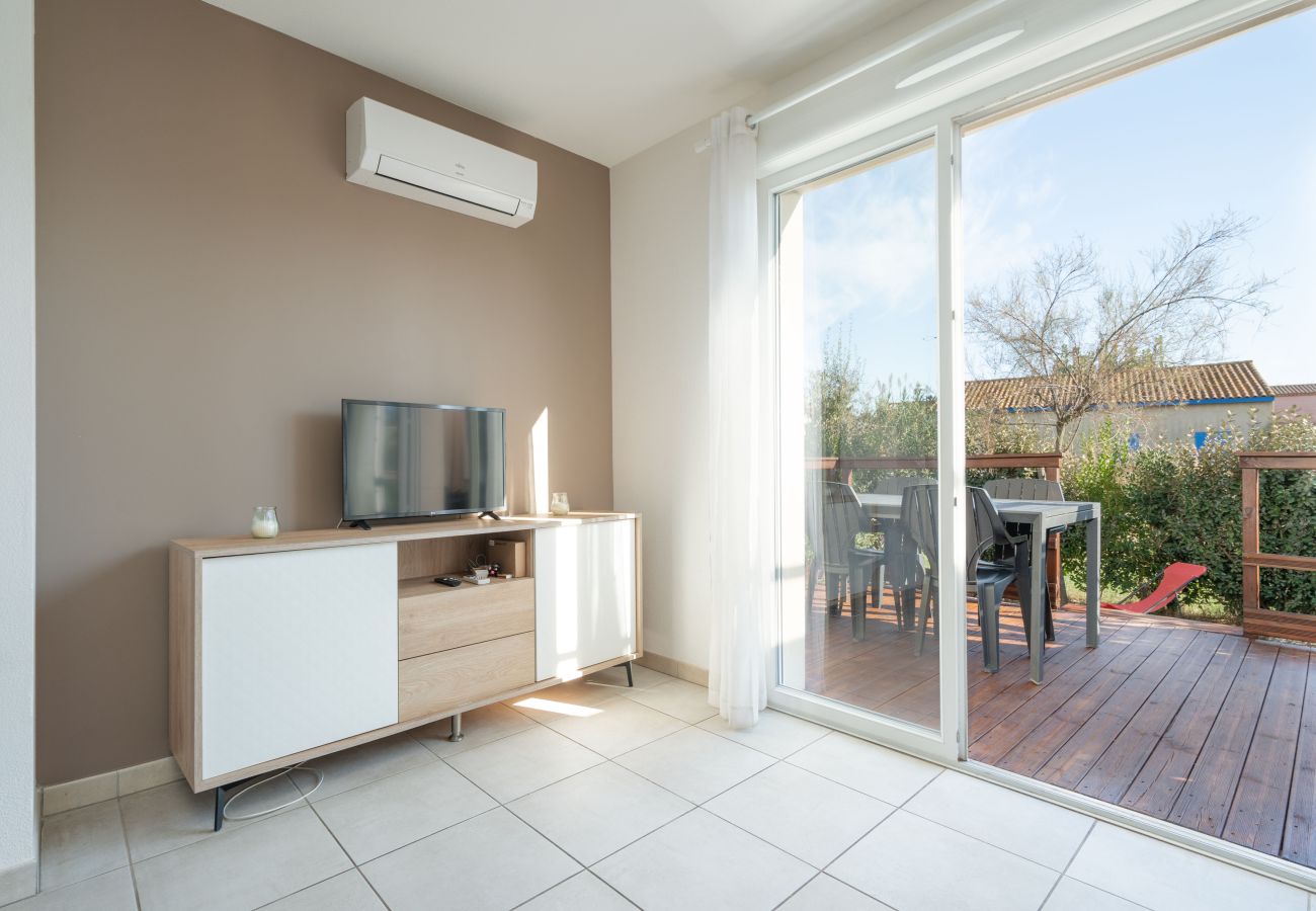 Villa à Sérignan - Maison avec jardin proche plage pour 6 pers