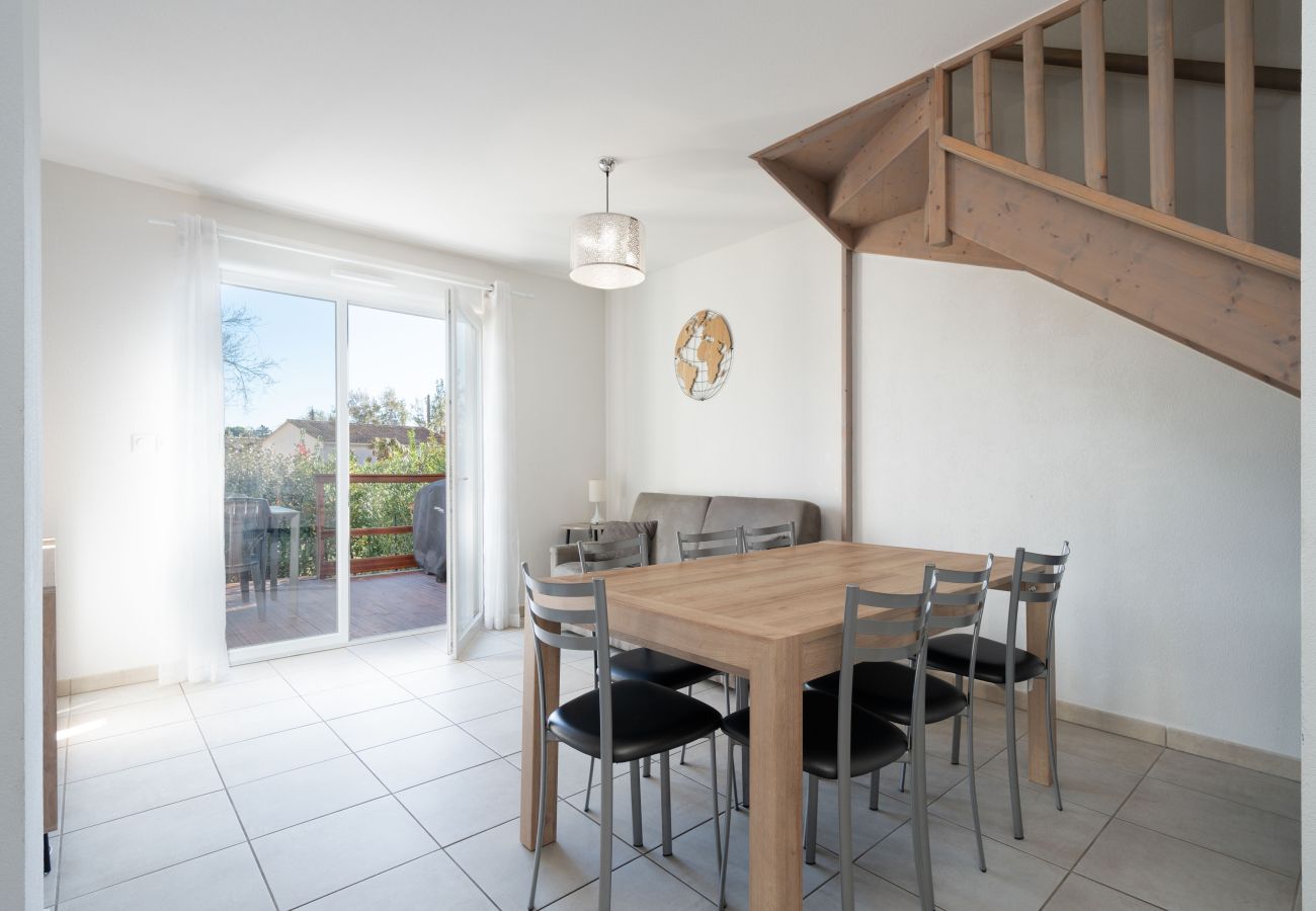 Villa à Sérignan - Maison avec jardin proche plage pour 6 pers