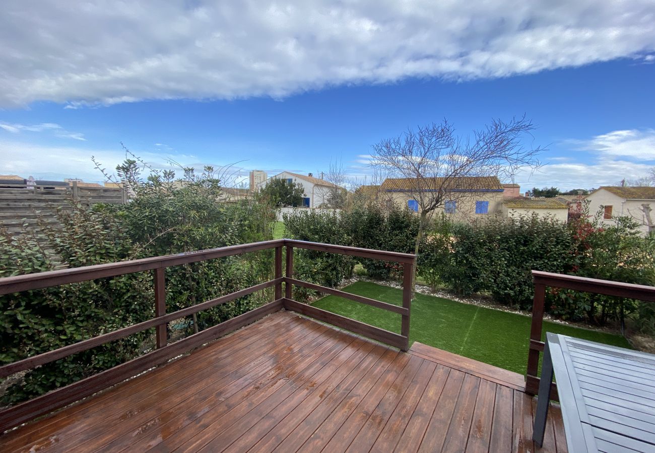 Villa à Sérignan - Maison avec jardin proche plage pour 6 pers