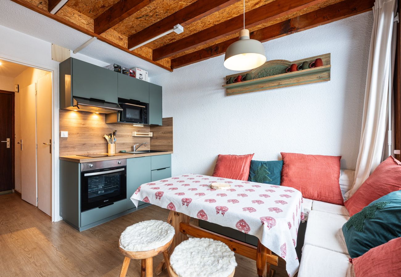 Studio à Morillon - Studio mezzanine, accueillant, 4 pers