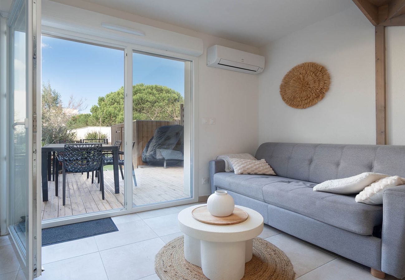 Villa à Sérignan - Villa 4 pers avec jardin dans résidence avec piscine