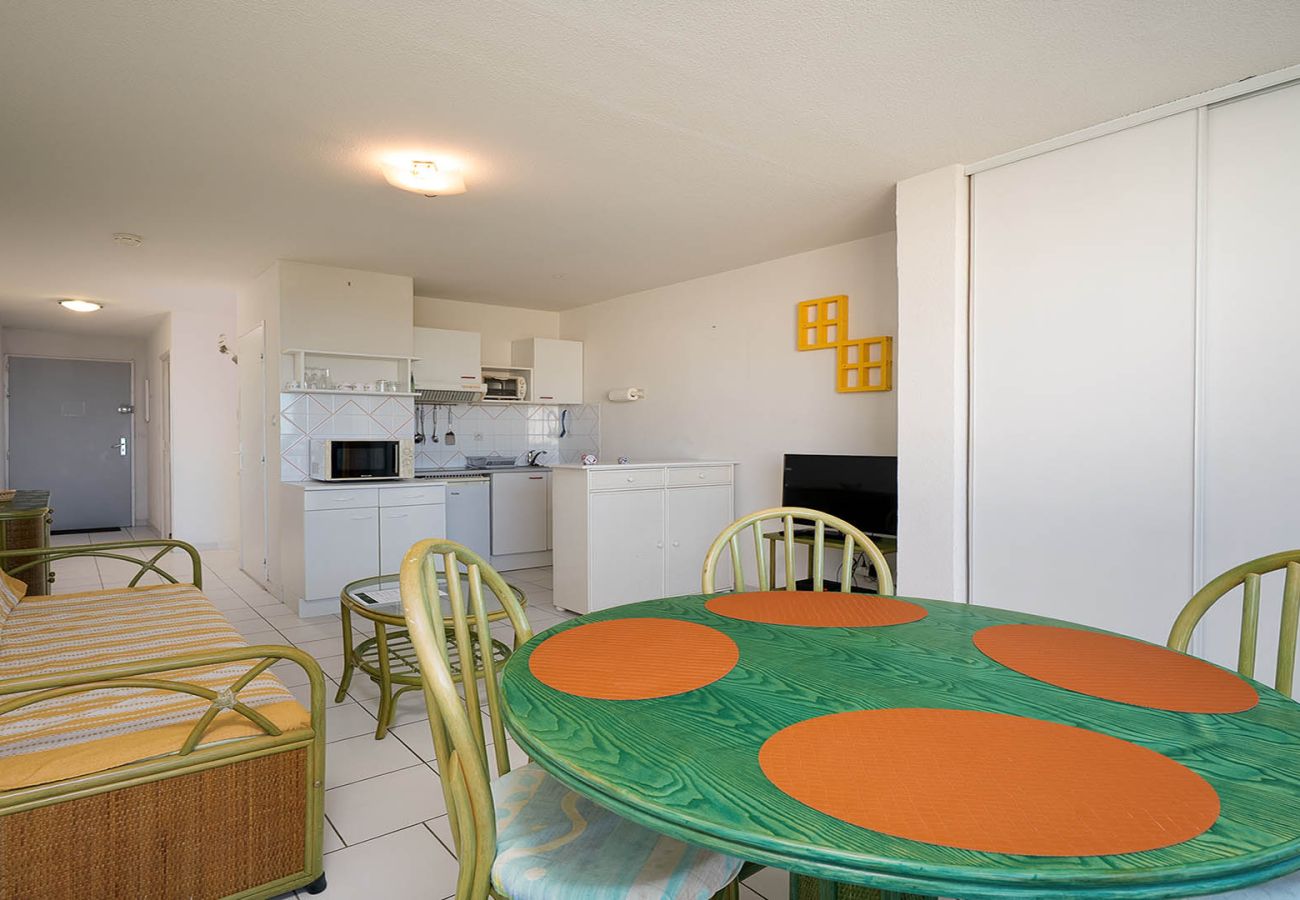 Appartement à Agde - Appt pour 4 pers vue mer en bord de plage
