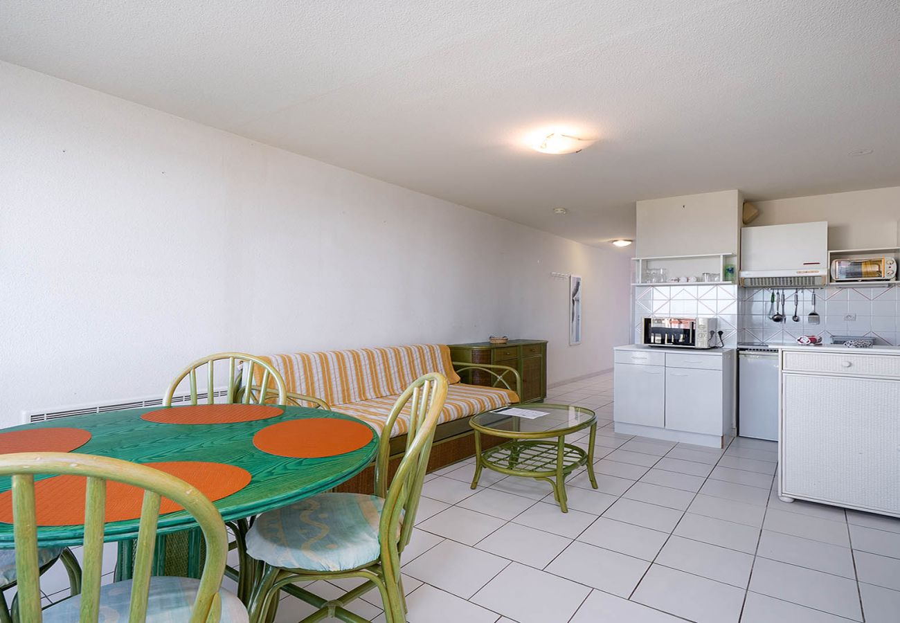 Appartement à Agde - Appt pour 4 pers vue mer en bord de plage