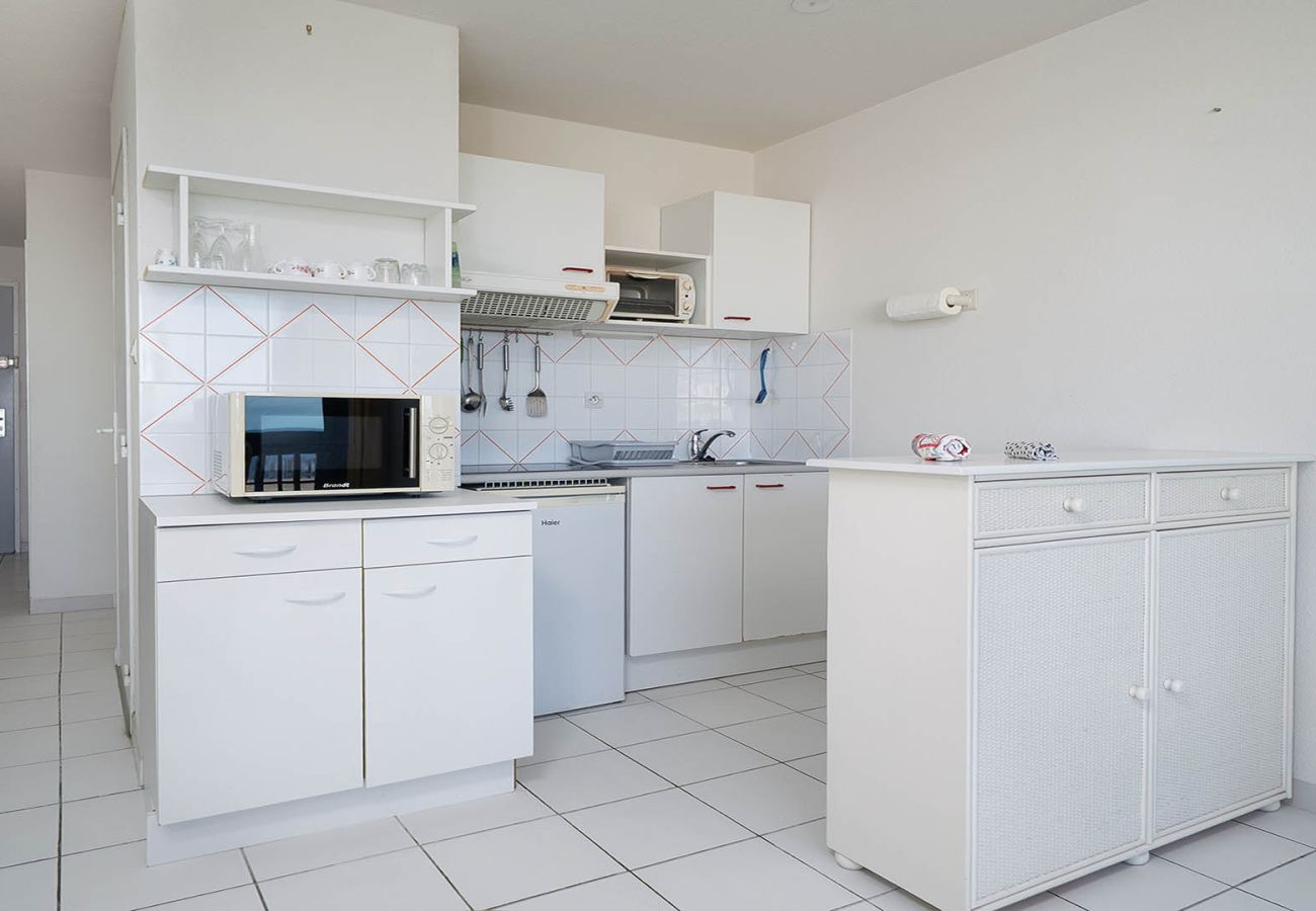 Appartement à Agde - Appt pour 4 pers vue mer en bord de plage