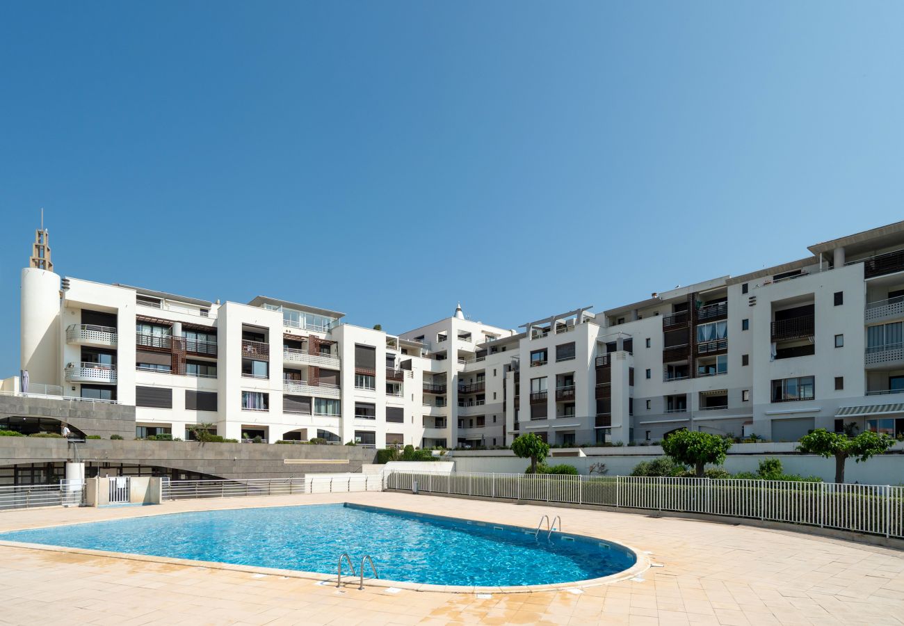Appartement à Agde - Appt climatisé 4 pers vue mer 