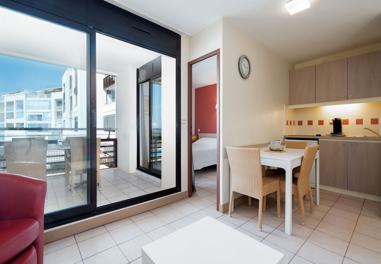 Appartement à Agde - Appt climatisé 4 pers vue mer 
