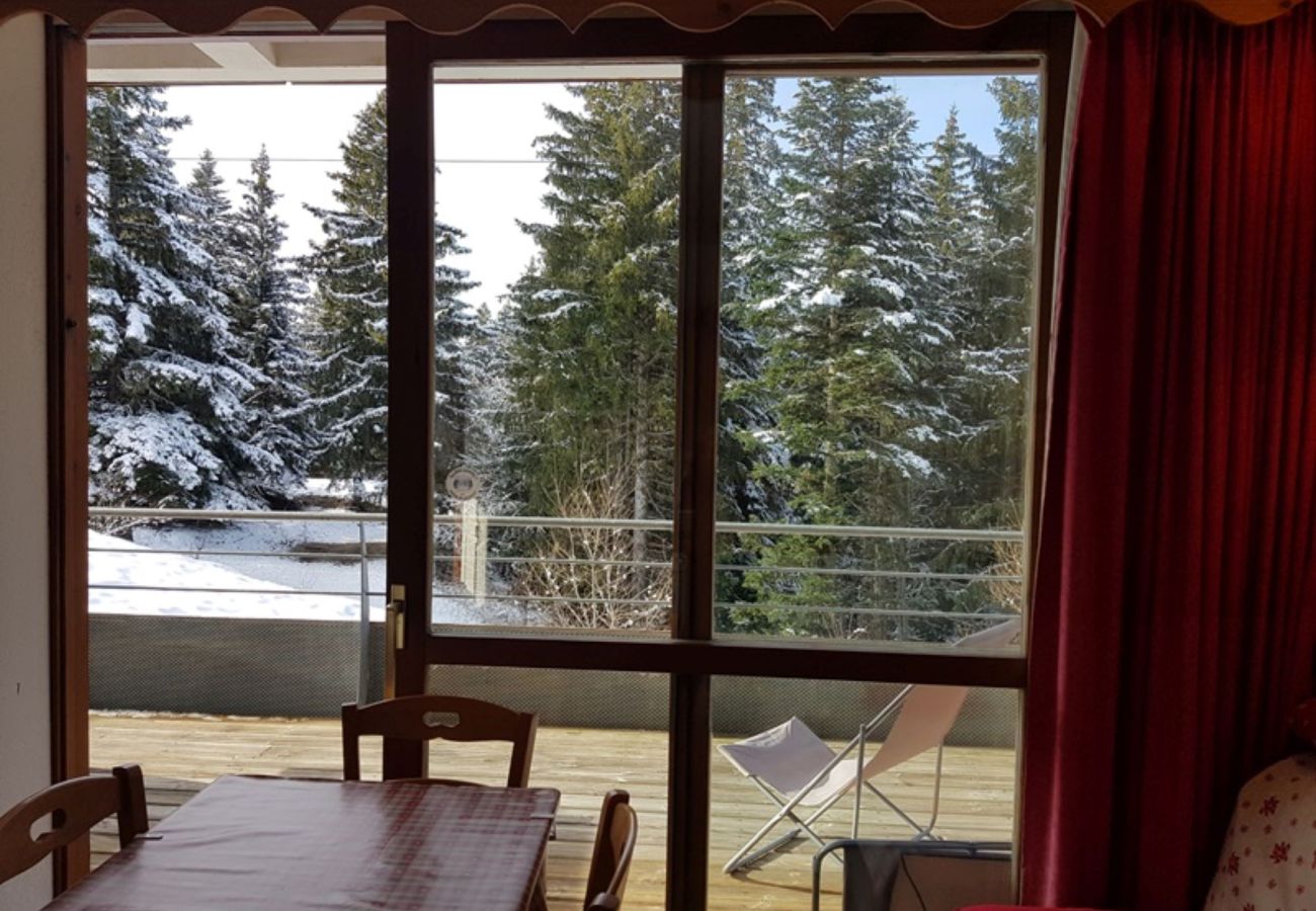 Appartement à Chamrousse - Bel Appt 5 pers au RDC avec terrasse