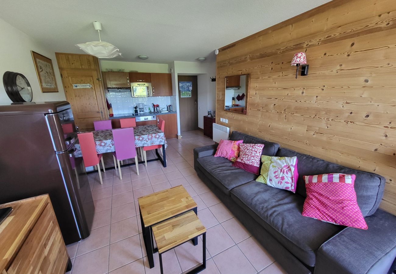 Appartement à Morillon - Appartement 6pers, balcon, vue montagne