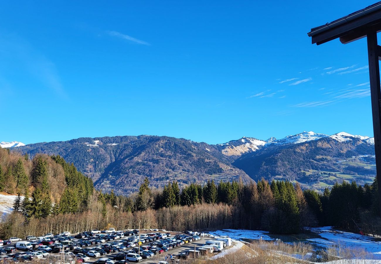 Appartement à Morillon - Appartement 6pers, balcon, vue montagne