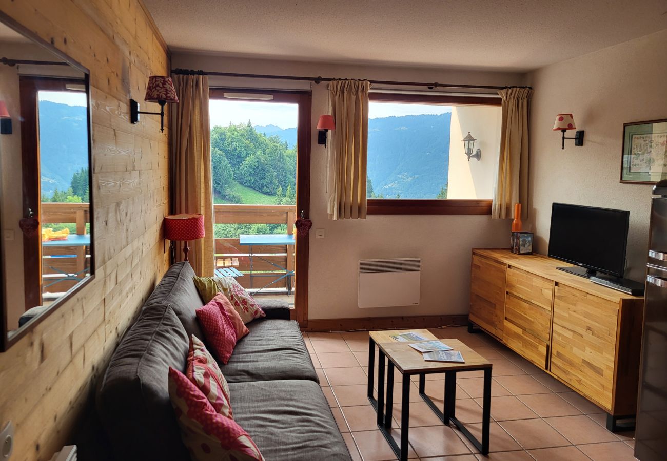 Appartement à Morillon - Appartement 6pers, balcon, vue montagne