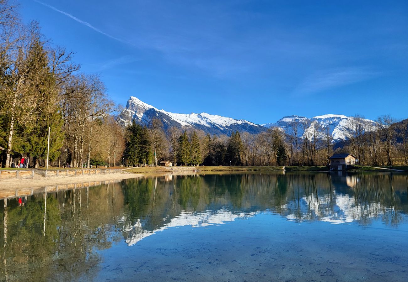 Appartement à Morillon - Appartement 6pers, balcon, vue montagne