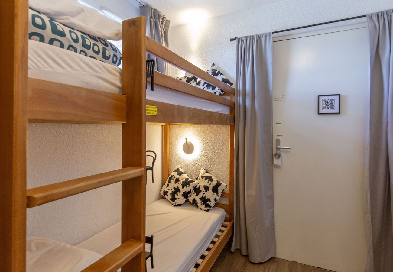 Studio à Germ - superbe vue sur les pistes depuis ce Studio pour 4 pers