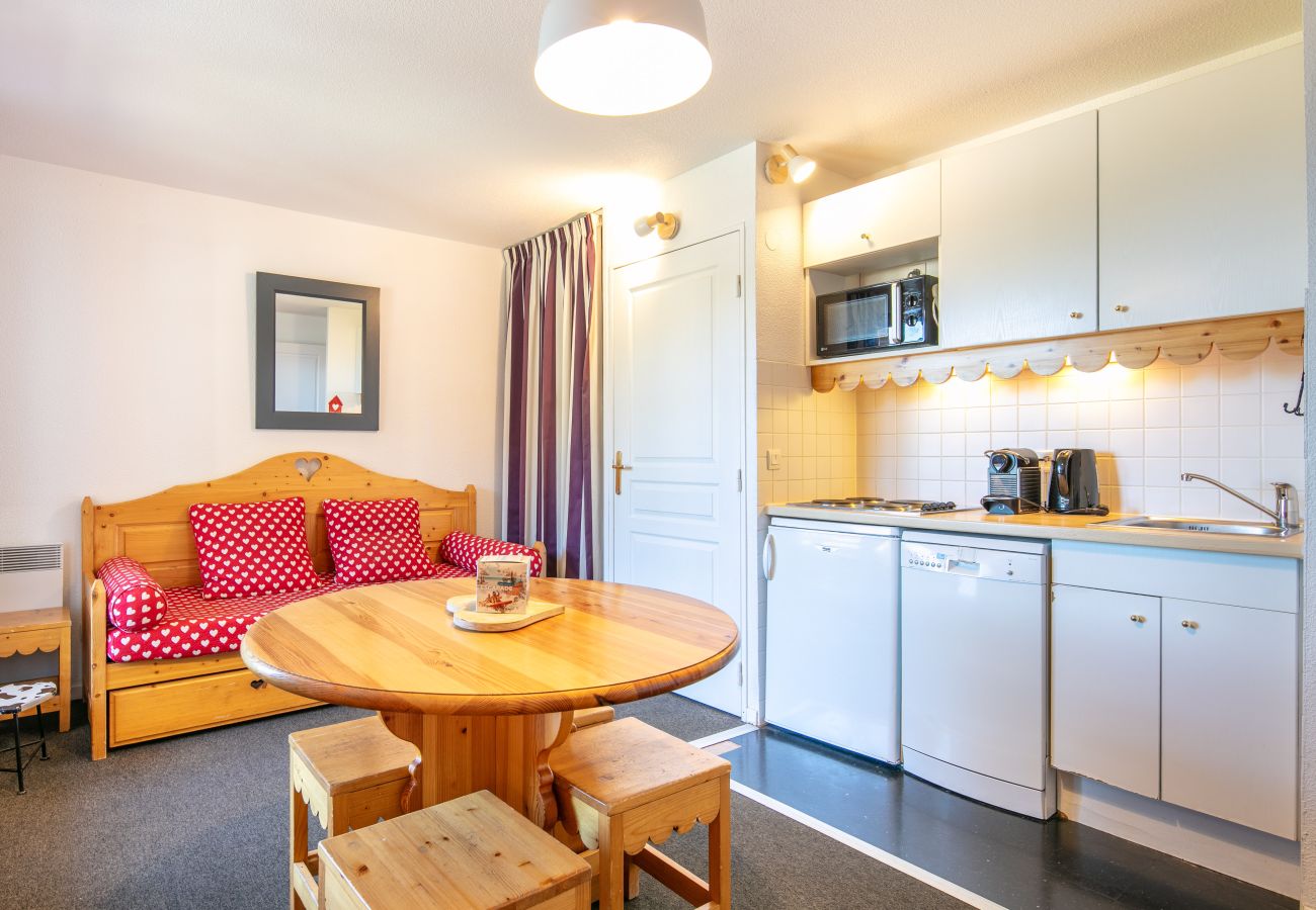 Appartement à Risoul - Bel Apt pour 5 pers vue Pistes de ski