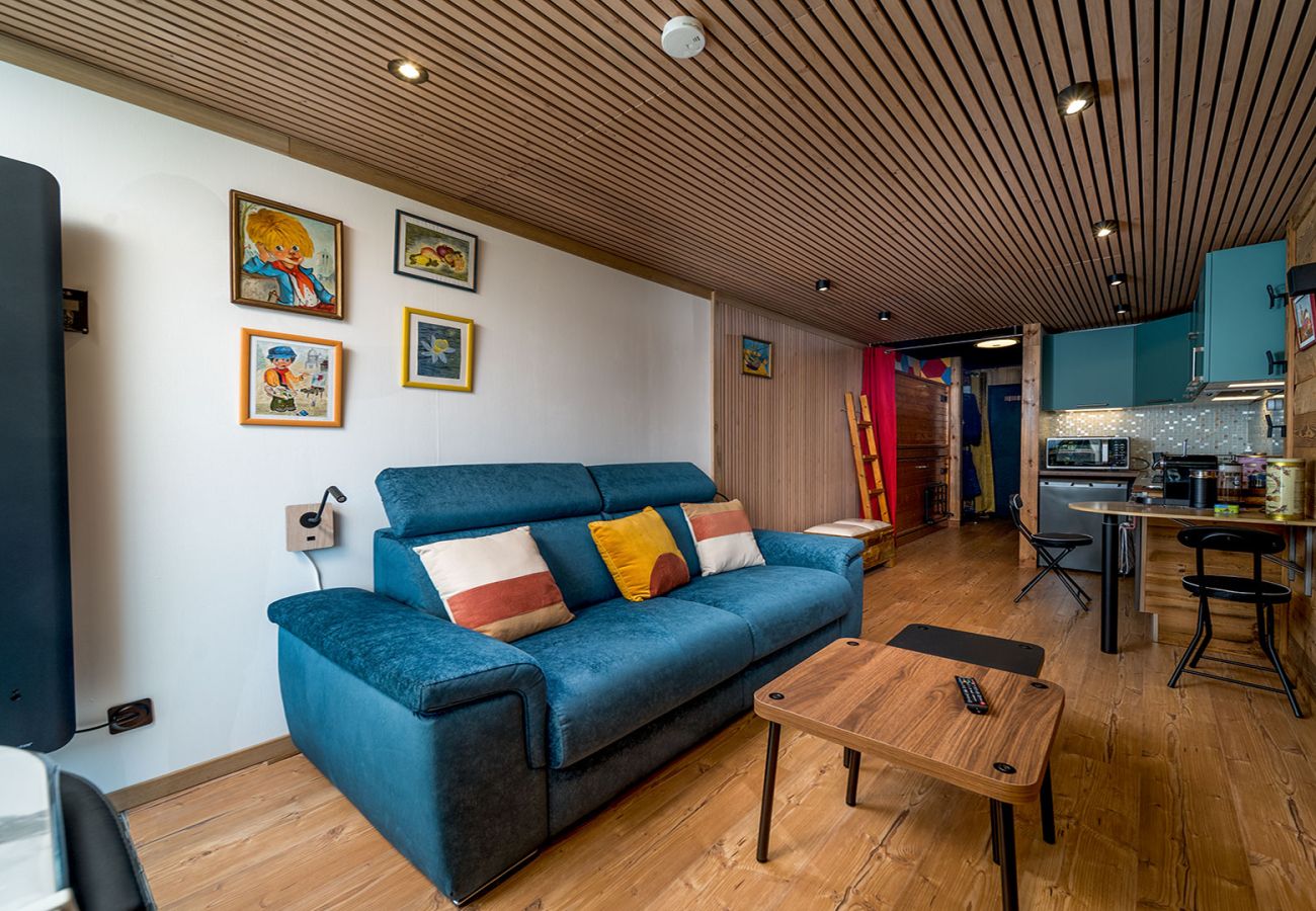 Studio à Allos - Magnifique studio rénové, 4pers, vue montagne