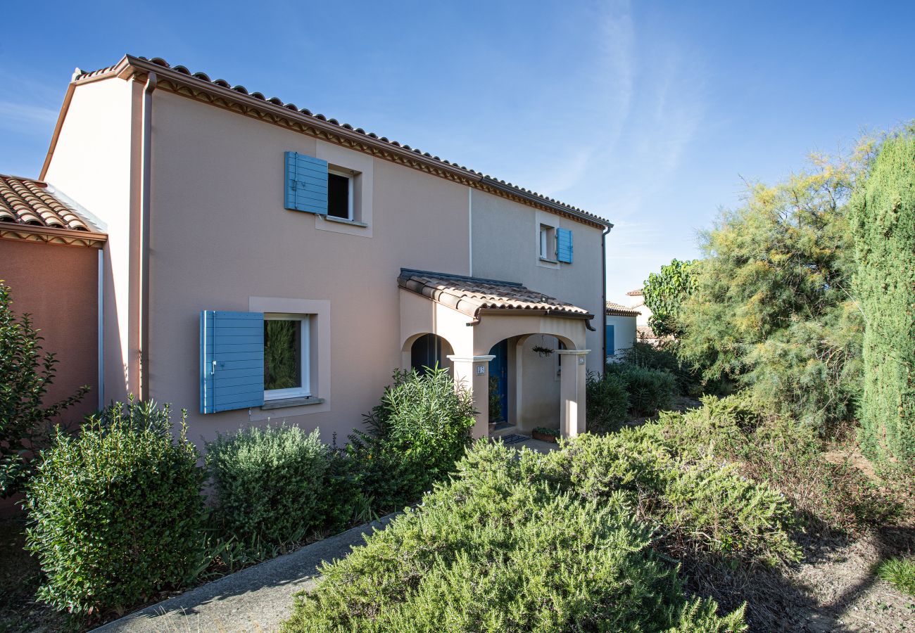 Maison à Homps - Villa 6 pers avec jardin dans résidence avec piscine