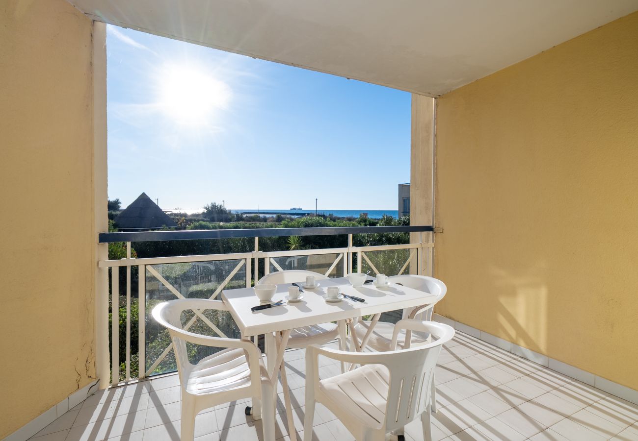 Appartement à Agde - Appartement vue sur la mer, 8 pers, terrasse