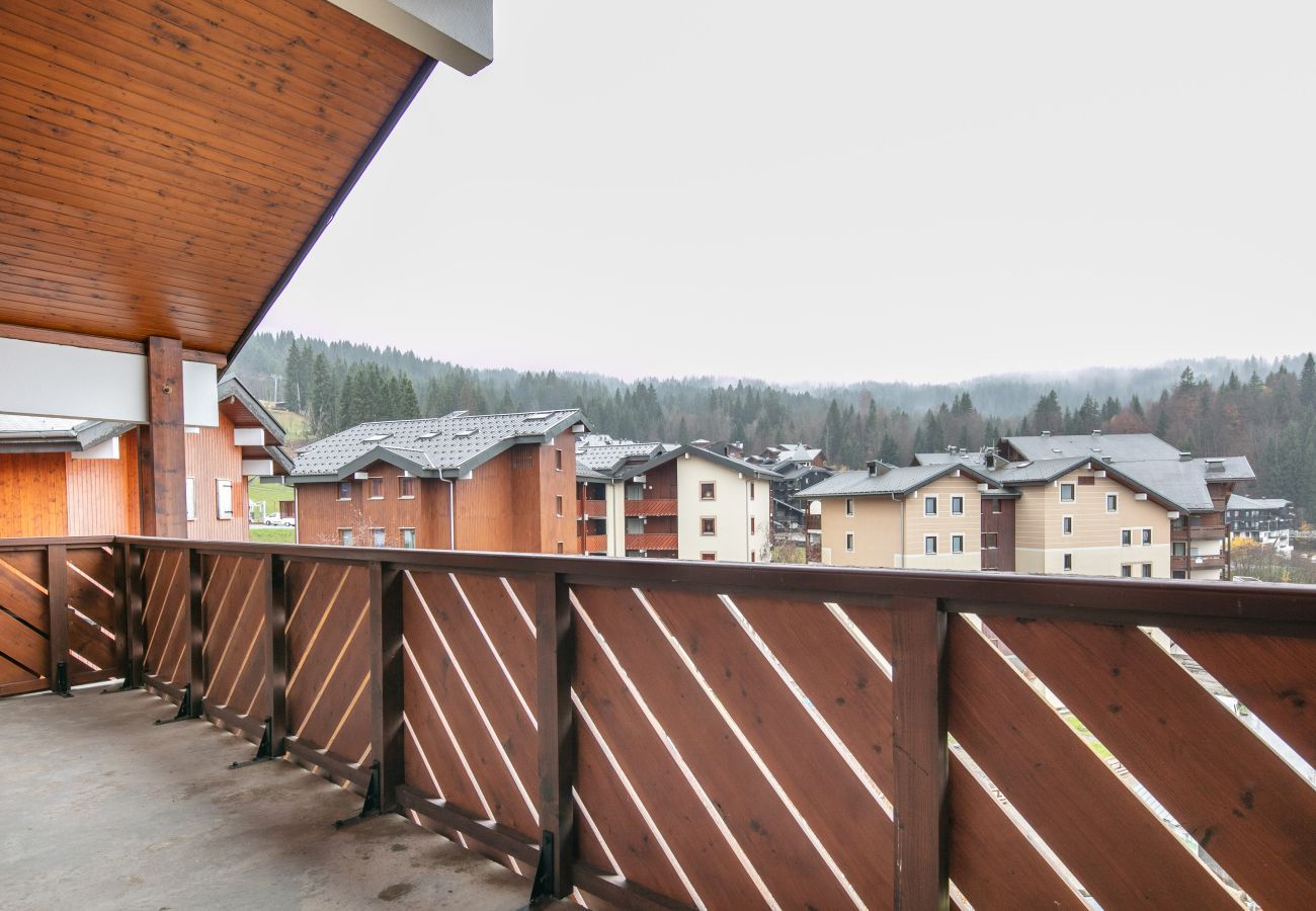 Appartement à Morillon - Splendide appartement, 3 chb, 6 pers, balcon vue montagne