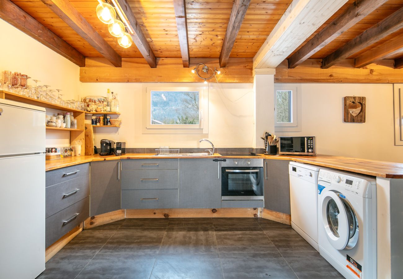 Chalet à Morillon - Magnifique chalet 8 pers avec jacuzzi privé