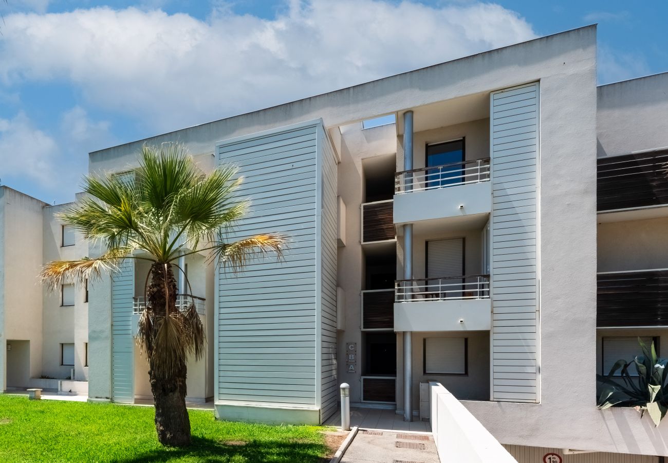 Appartement à Mandelieu-la-Napoule - Appartement vue sur mer, 4 pers, balcon