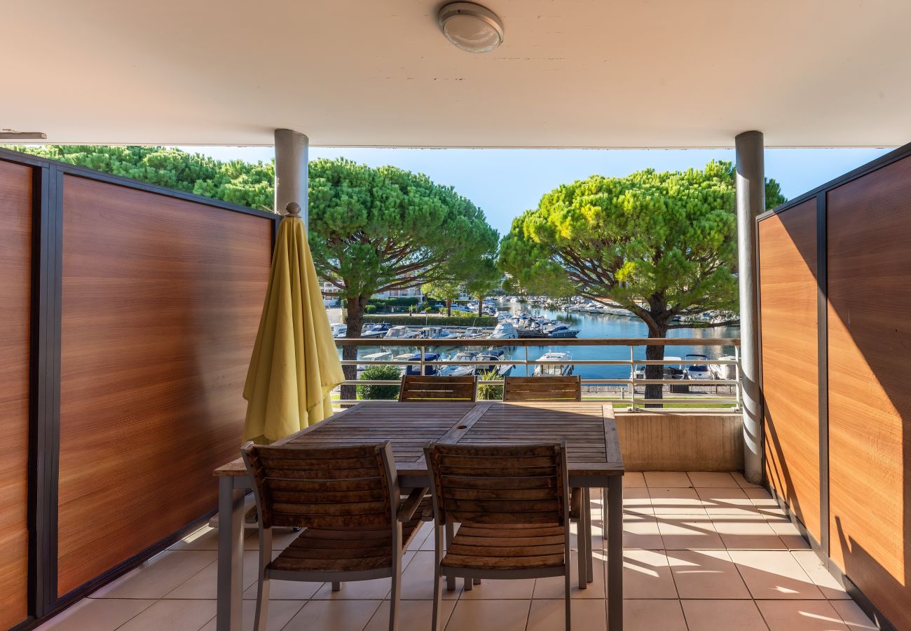 Appartement à Mandelieu-la-Napoule - Appartement vue sur mer, 4 pers, balcon