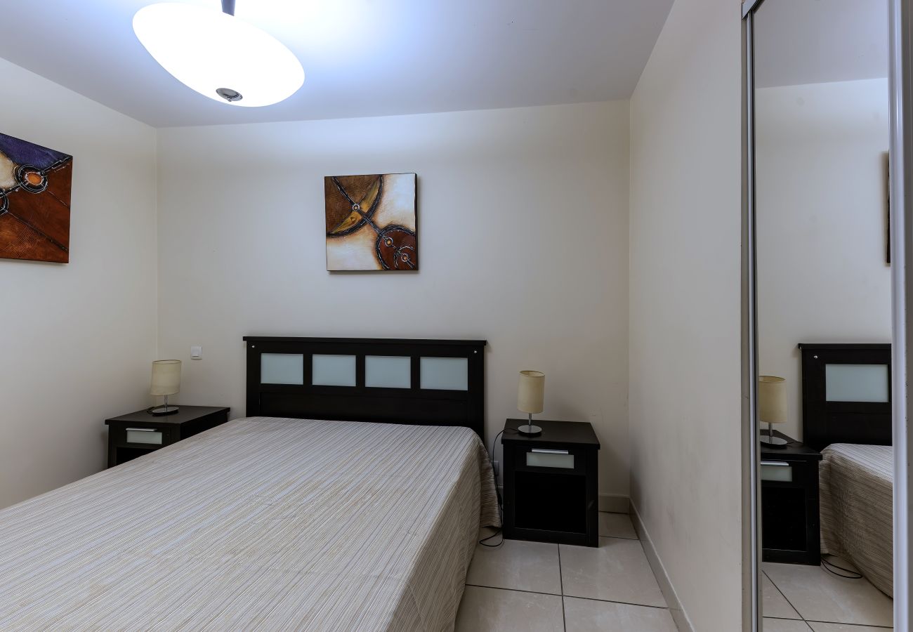 Appartement à Mandelieu-la-Napoule - Appartement vue sur mer, 4 pers, balcon