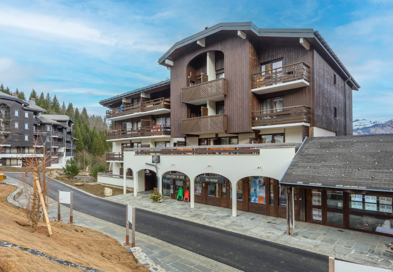 Appartement à Morillon - Appartement 4 pers, balcon, vue montagne