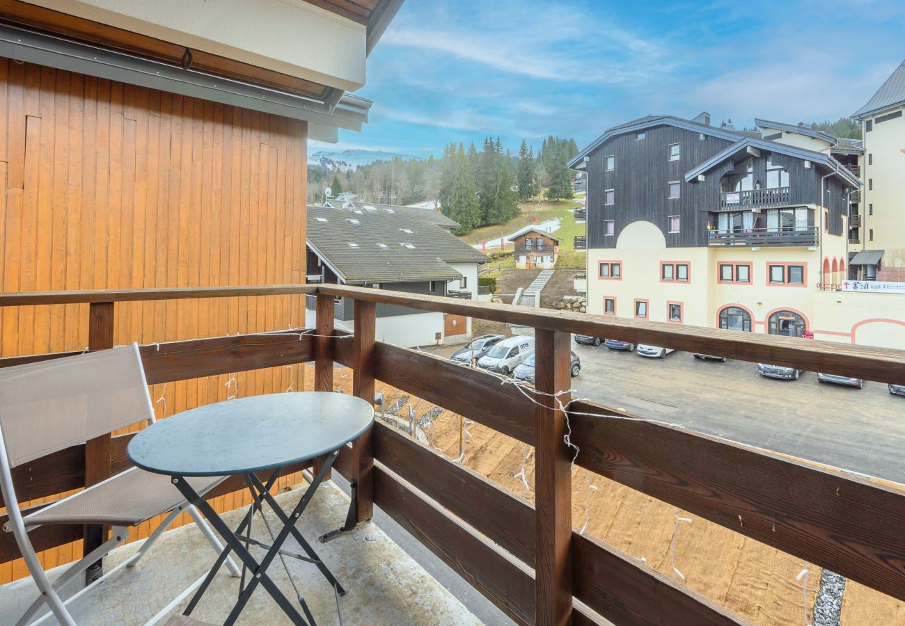 Appartement à Morillon - Appartement 4 pers, balcon, vue montagne