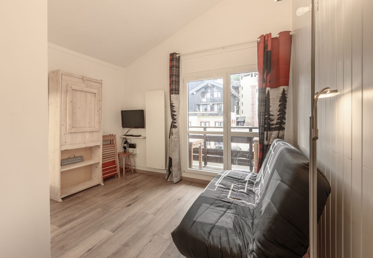 Appartement à Morillon - Appartement 4 pers, balcon, vue montagne
