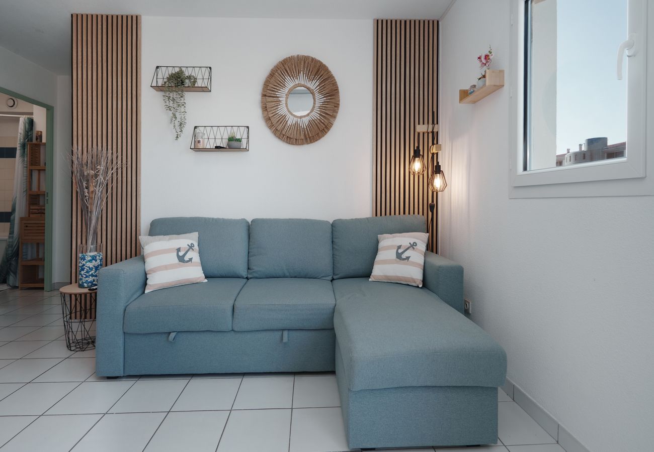 Appartement à Agde - Charmant appartement 5 pers vue mer
