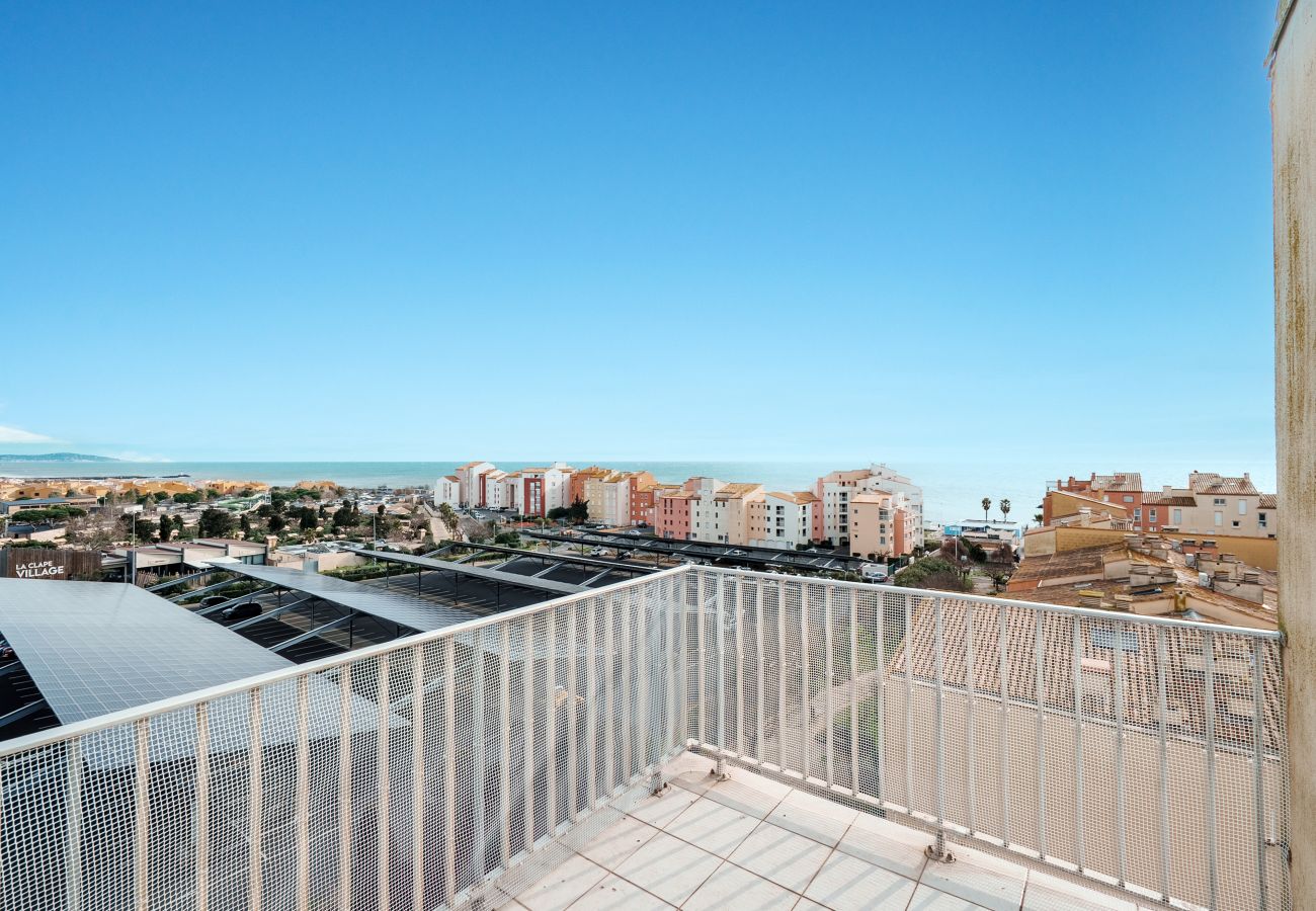 Appartement à Agde - Joli appartement avec terrasse, proche de la mer, 6 pers