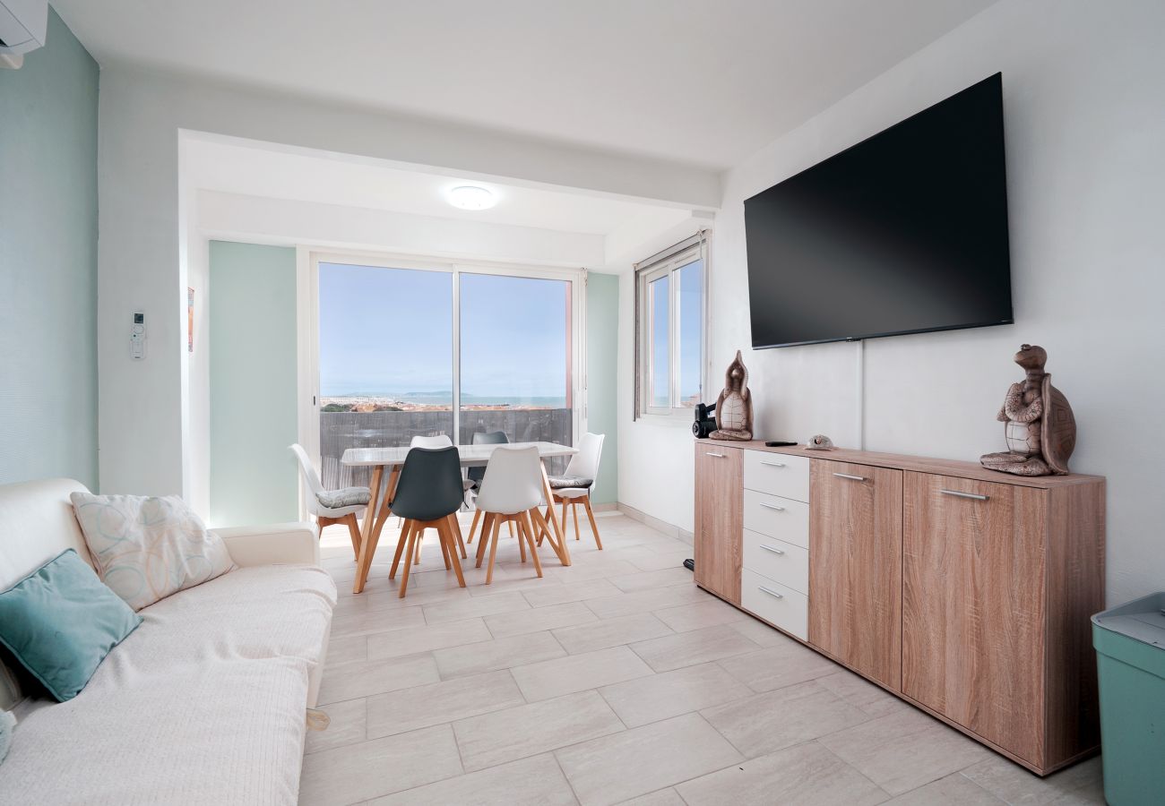 Appartement à Agde - Joli appartement avec terrasse, proche de la mer, 6 pers