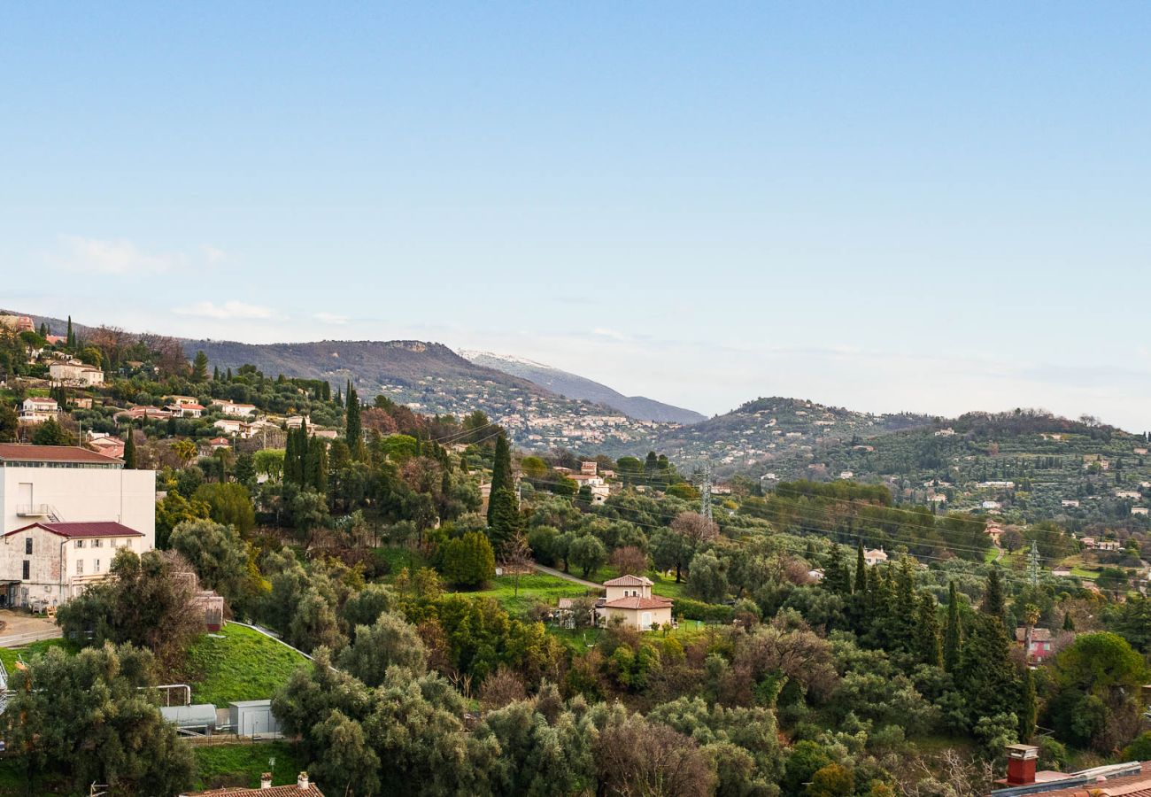 Appartement à Grasse - charmant appt 4 pers vue montagne