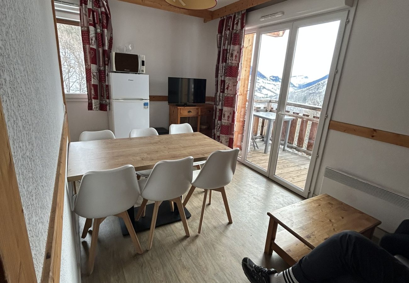 Appartement à Saint-Sorlin-d´Arves - Appartement 6 pers, balcon vue montagne 