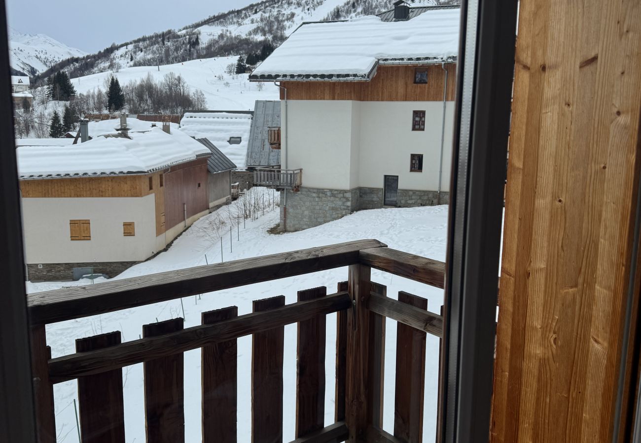 Appartement à Saint-Sorlin-d´Arves - Appartement 6 pers, balcon vue montagne 