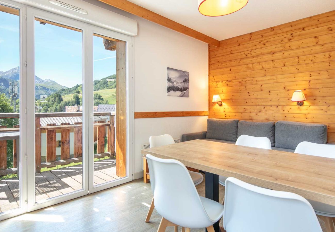 Appartement à Saint-Sorlin-d´Arves - Appartement 6 pers, balcon vue montagne 