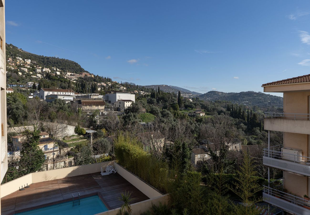 Studio à Grasse - Studio climatisé 2 pers proche des commerces 