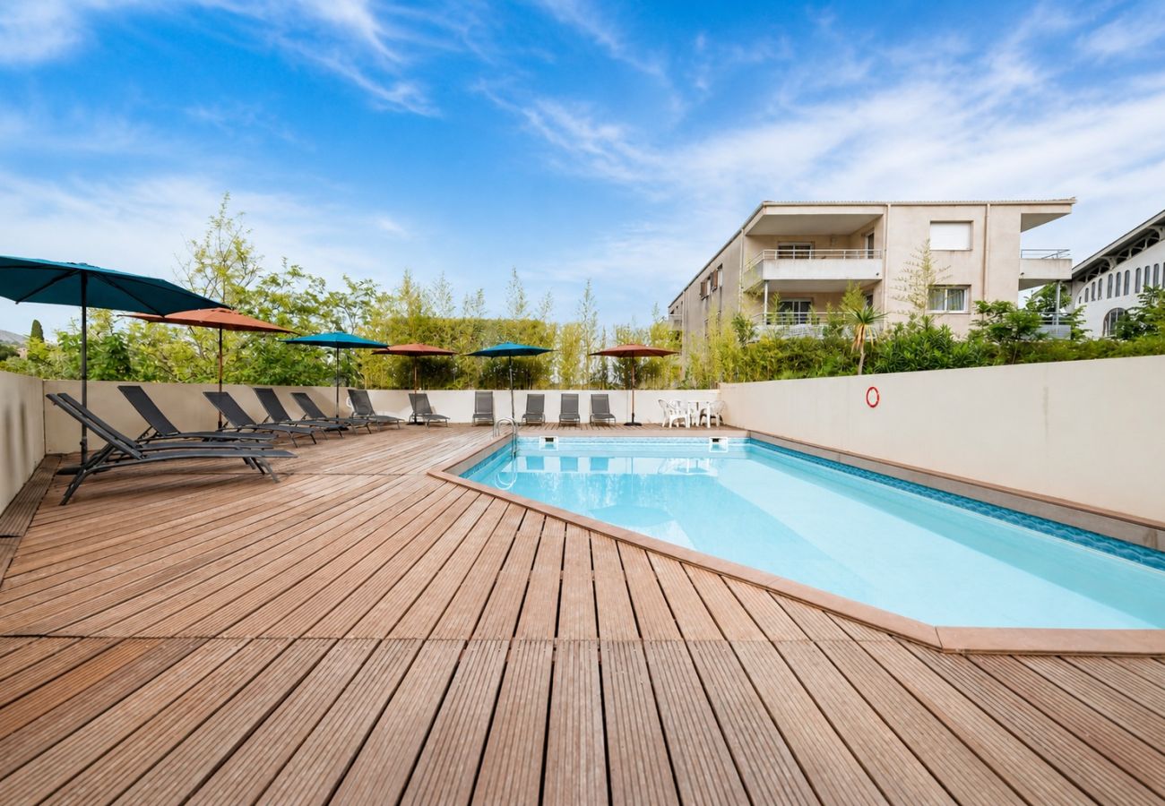Studio à Grasse - Studio climatisé 2 pers proche des commerces 