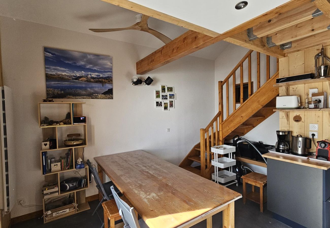 Appartement à Saint-Sorlin-d´Arves - Charmant appartement 8 pers, balcon, vue montagne