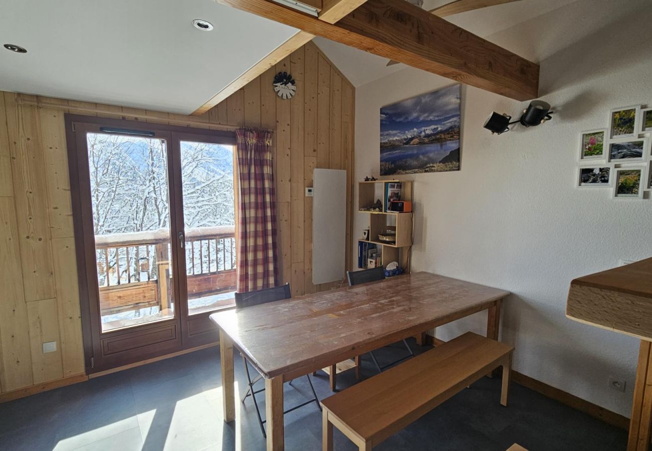 Appartement à Saint-Sorlin-d´Arves - Charmant appartement 8 pers, balcon, vue montagne