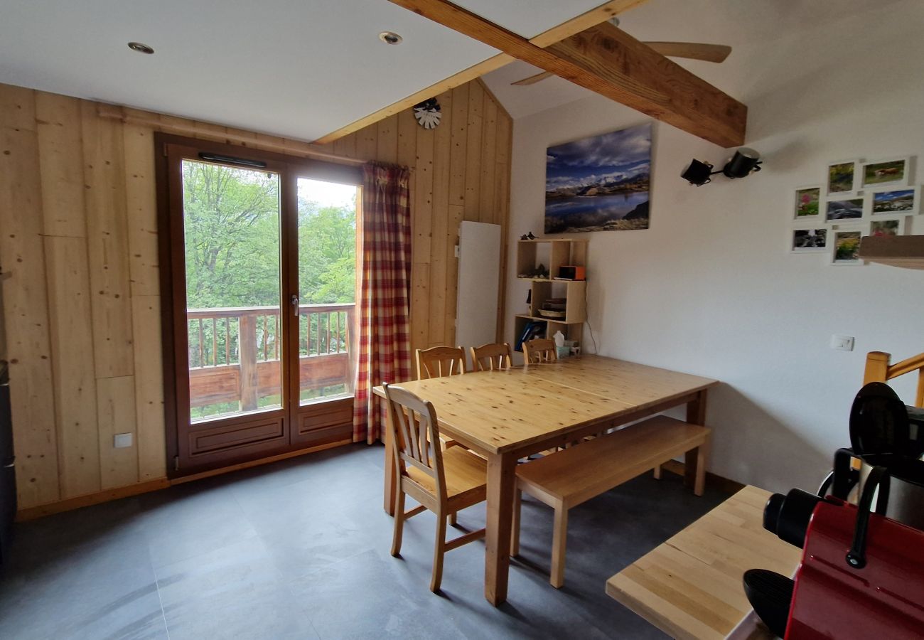 Appartement à Saint-Sorlin-d´Arves - Charmant appartement 8 pers, balcon, vue montagne