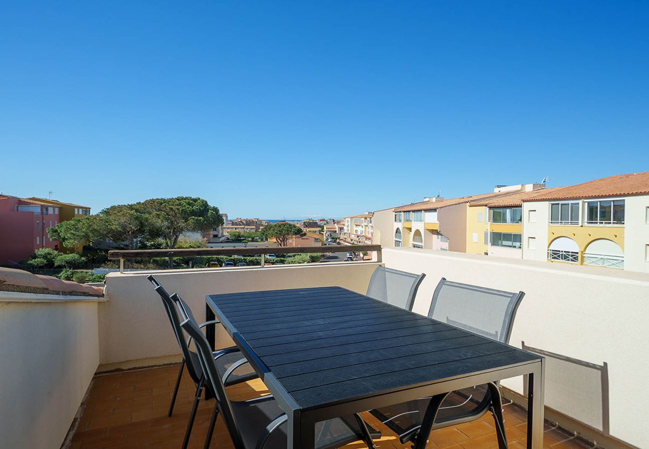 Appartement à Agde - Magnifique appartement pour 4 pers, vue sur la mer et parking privé