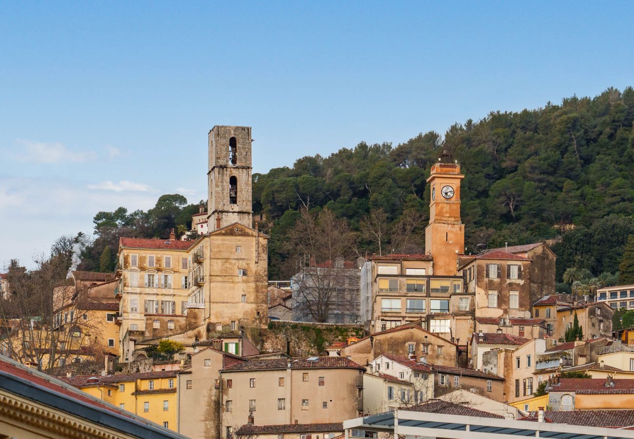Appartement à Grasse - Appt lumineux 4 pers, proximité immédiate commerces